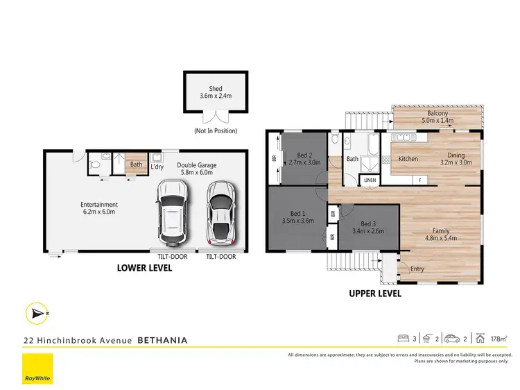 Floorplan of Homely house listing, 22 Hinchinbrook Avenue, Bethania QLD 4205