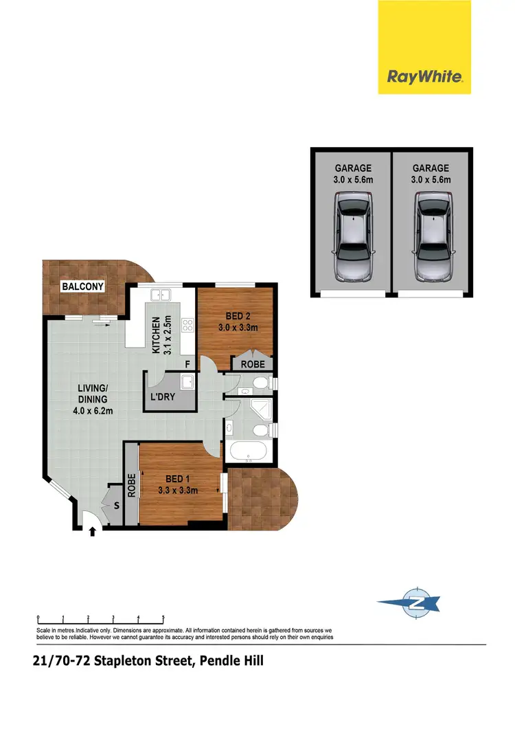 Floorplan of Homely unit listing, 21/70-72 Stapleton Street, Pendle Hill NSW 2145