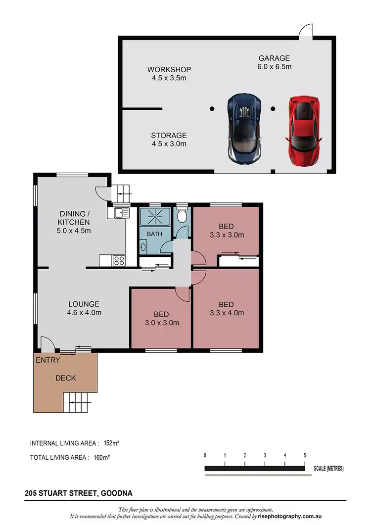 Floorplan of Homely house listing, 205 Stuart Street, Goodna QLD 4300