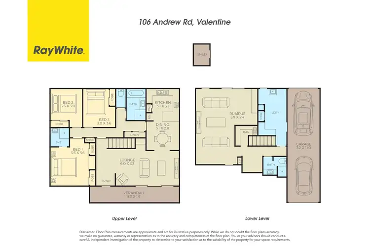 Floorplan of Homely house listing, 106 Andrew Road, Valentine NSW 2280