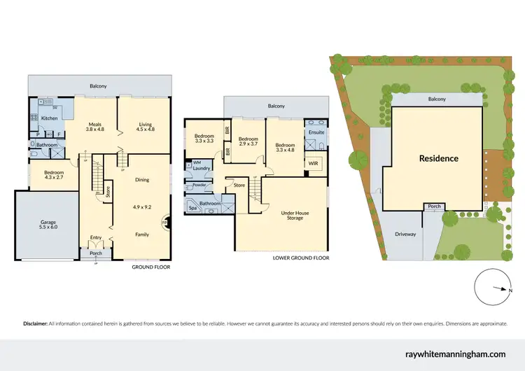 Floorplan of Homely house listing, 25 Chippendale Court, Templestowe VIC 3106