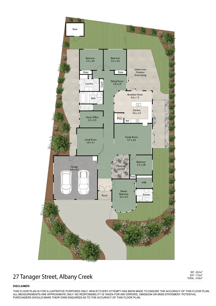 Floorplan of Homely house listing, 27 Tanager Street, Albany Creek QLD 4035
