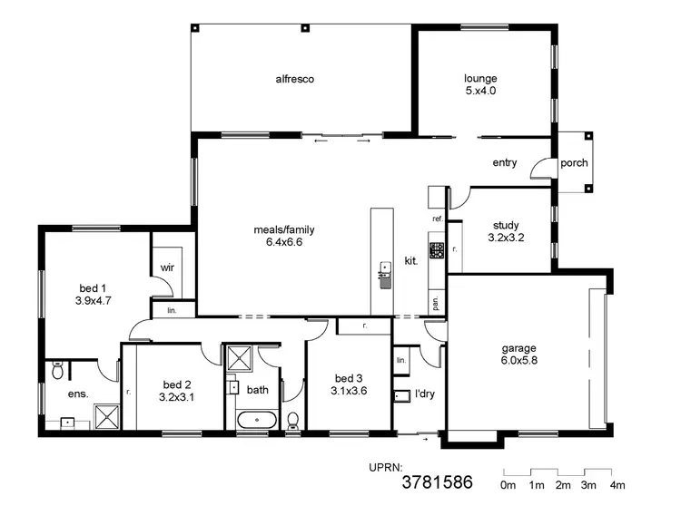 Floorplan of Homely house listing, Address available on request