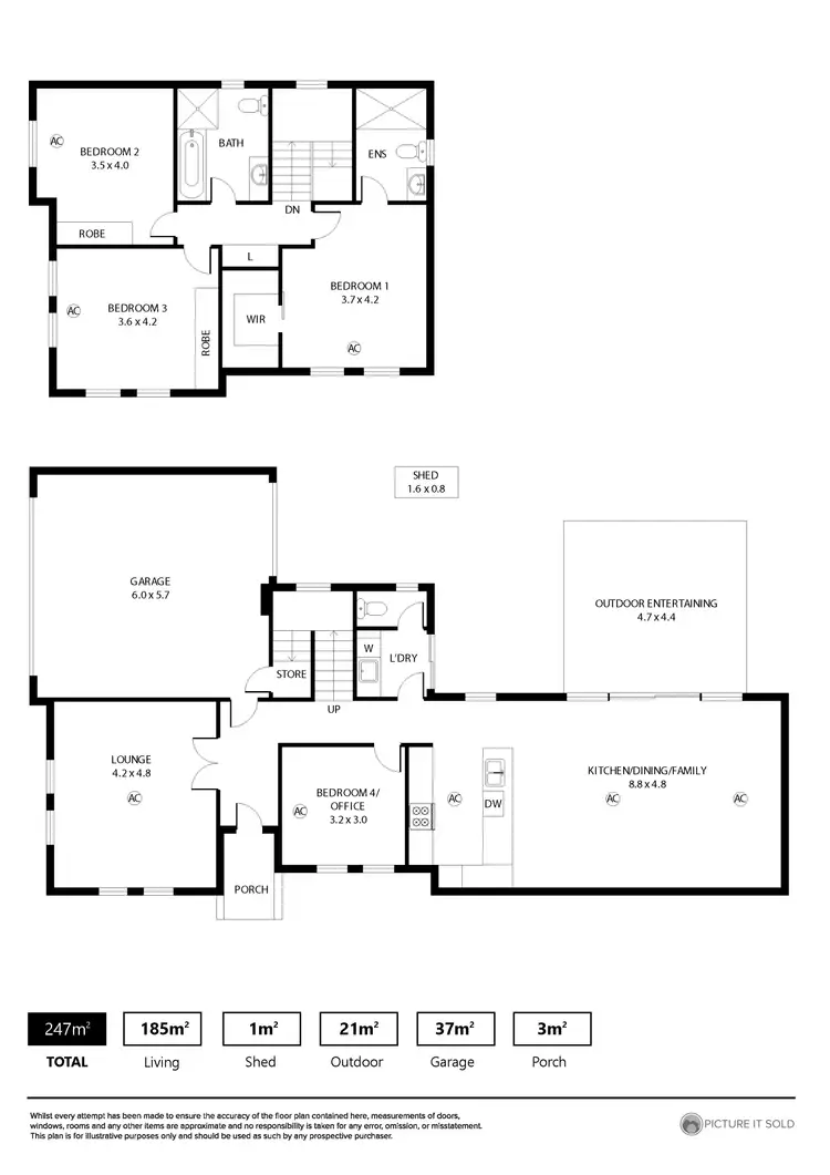 Floorplan of Homely house listing, 19 Westmoreland Road, Grange SA 5022