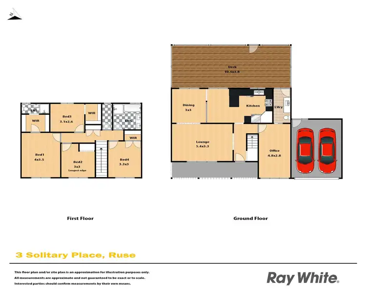 Floorplan of Homely house listing, 3 Solitary Place, Ruse NSW 2560