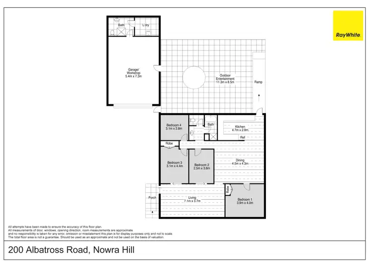 Floorplan of Homely house listing, 200 Albatross Road, Nowra Hill NSW 2540