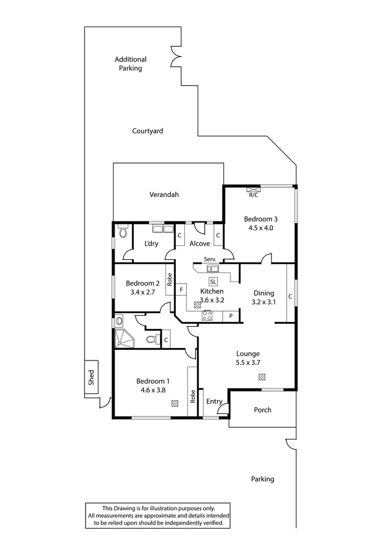 Floorplan of Homely house listing, 24 Lipsett Terrace, Brooklyn Park SA 5032