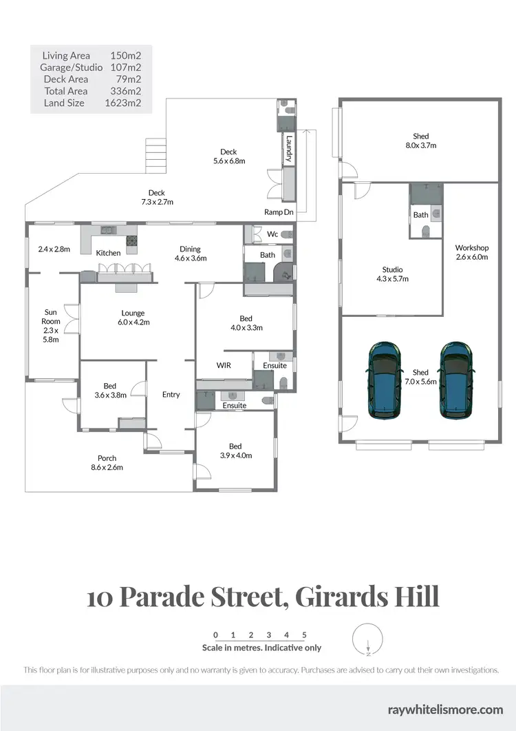 Floorplan of Homely house listing, 10 Parade Street, Girards Hill NSW 2480