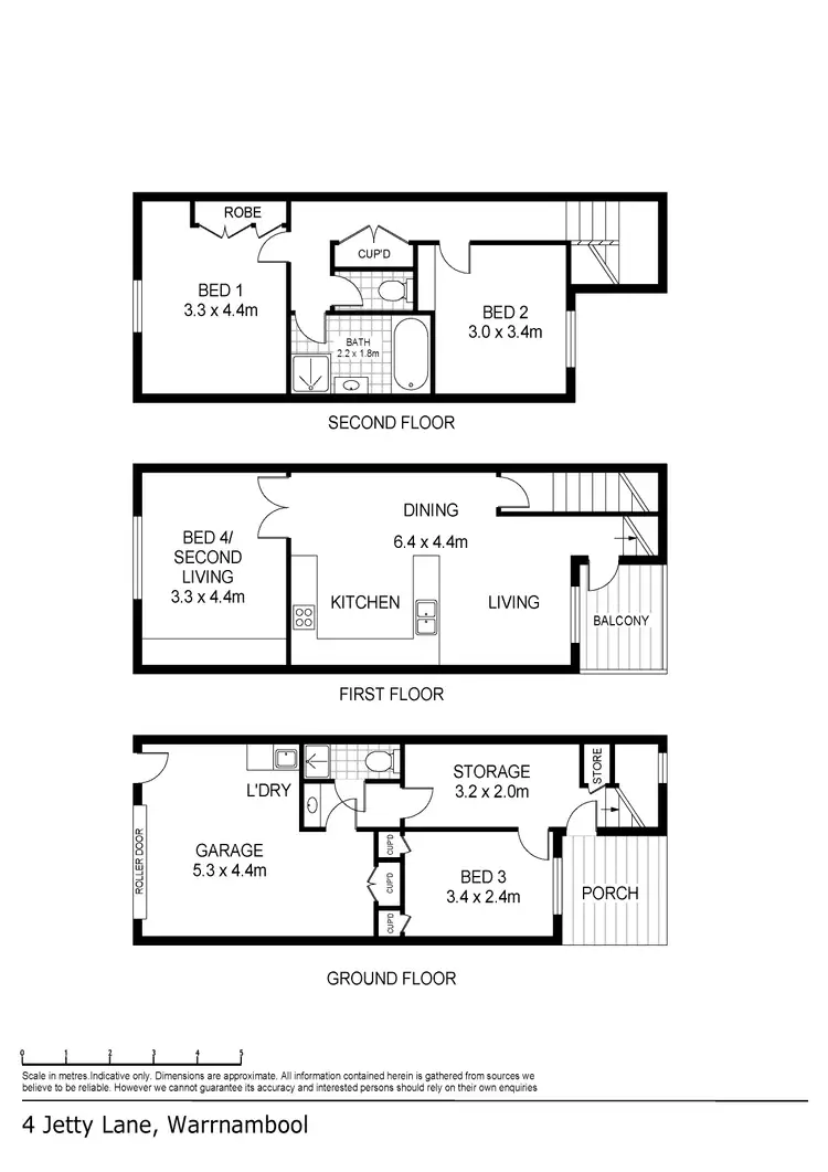 Floorplan of Homely house listing, 4 Jetty Lane, Warrnambool VIC 3280