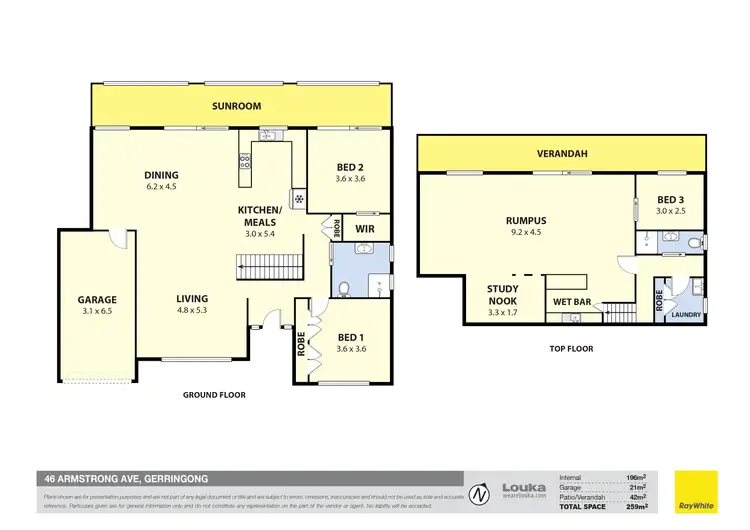 Floorplan of Homely house listing, 46 Armstrong Avenue, Gerringong NSW 2534