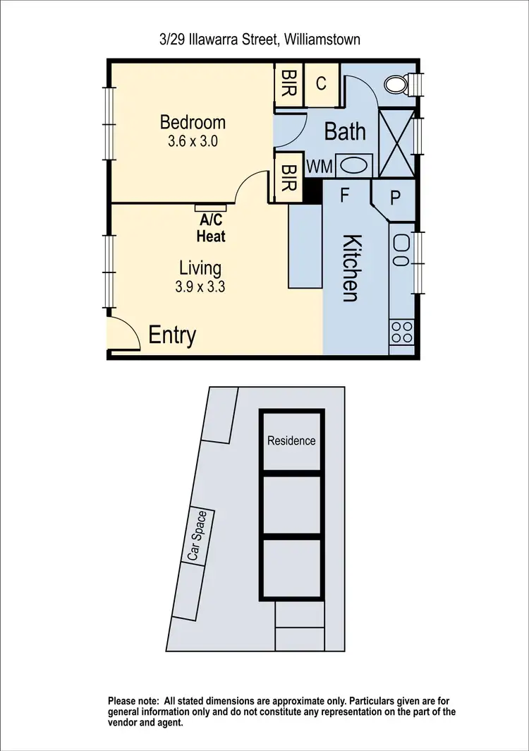 Floorplan of Homely apartment listing, 3/29 Illawarra Street, Williamstown VIC 3016