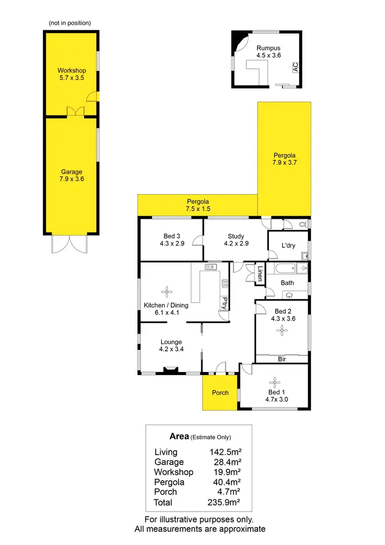 Floorplan of Homely house listing, 760 Military Road, Osborne SA 5017