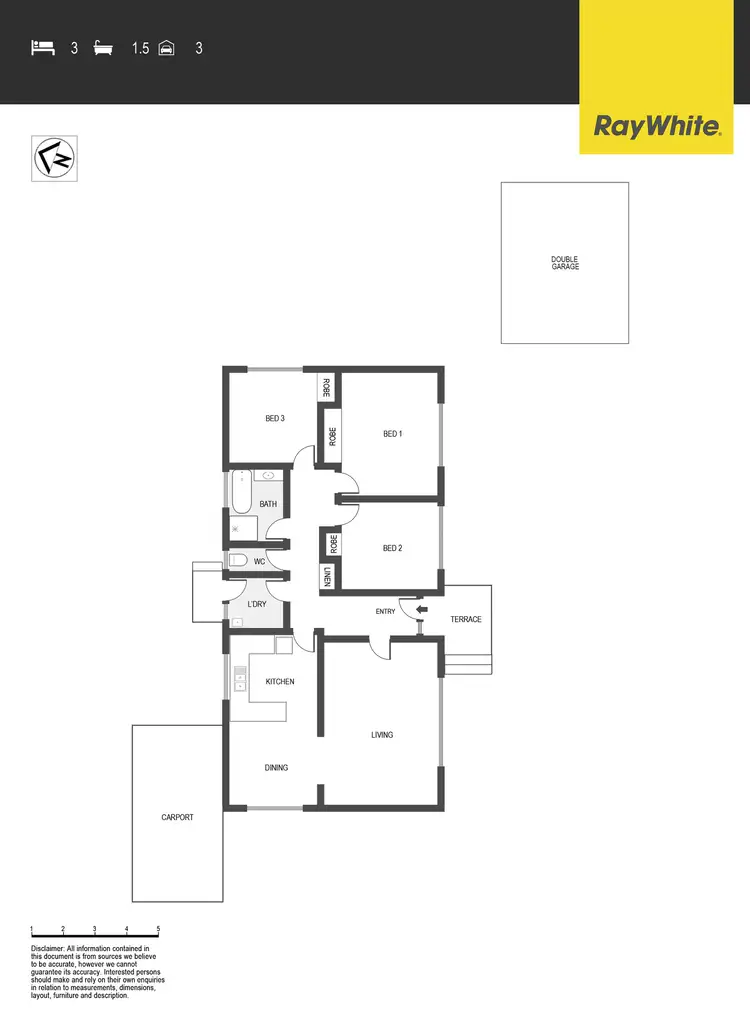 Floorplan of Homely house listing, 7 Saywell Place, Charnwood ACT 2615