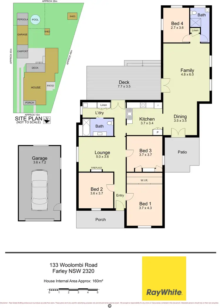 Floorplan of Homely house listing, 133 Wollombi Road, Farley NSW 2320