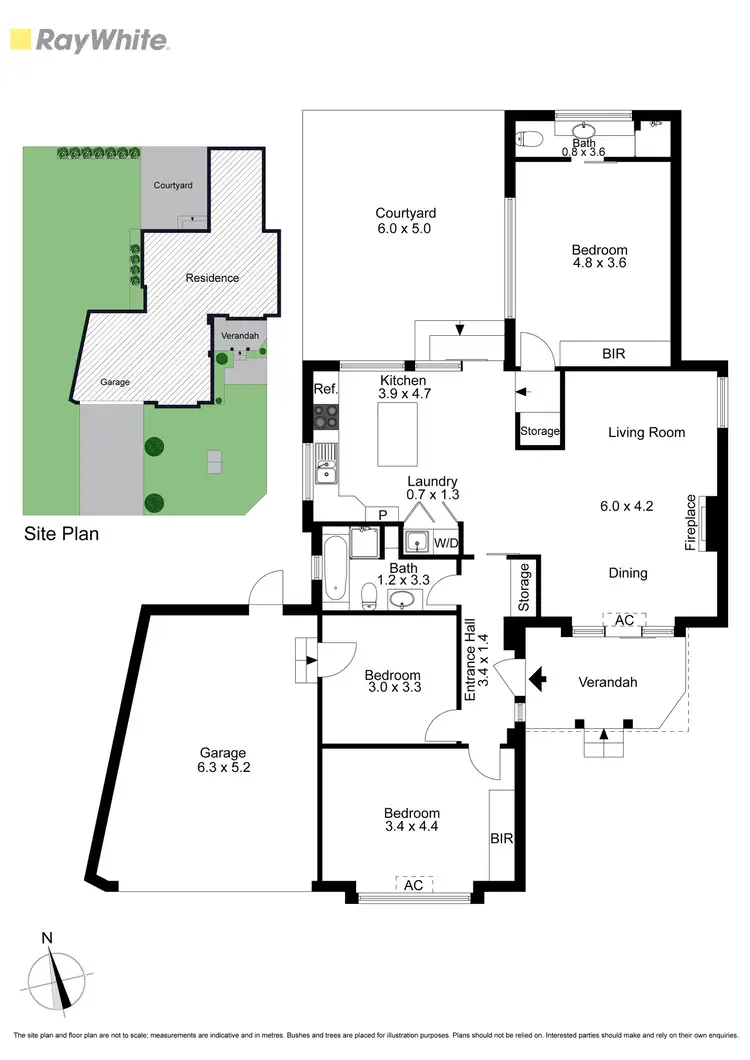 Floorplan of Homely unit listing, 1/23 Thompson Street, Clayton VIC 3168