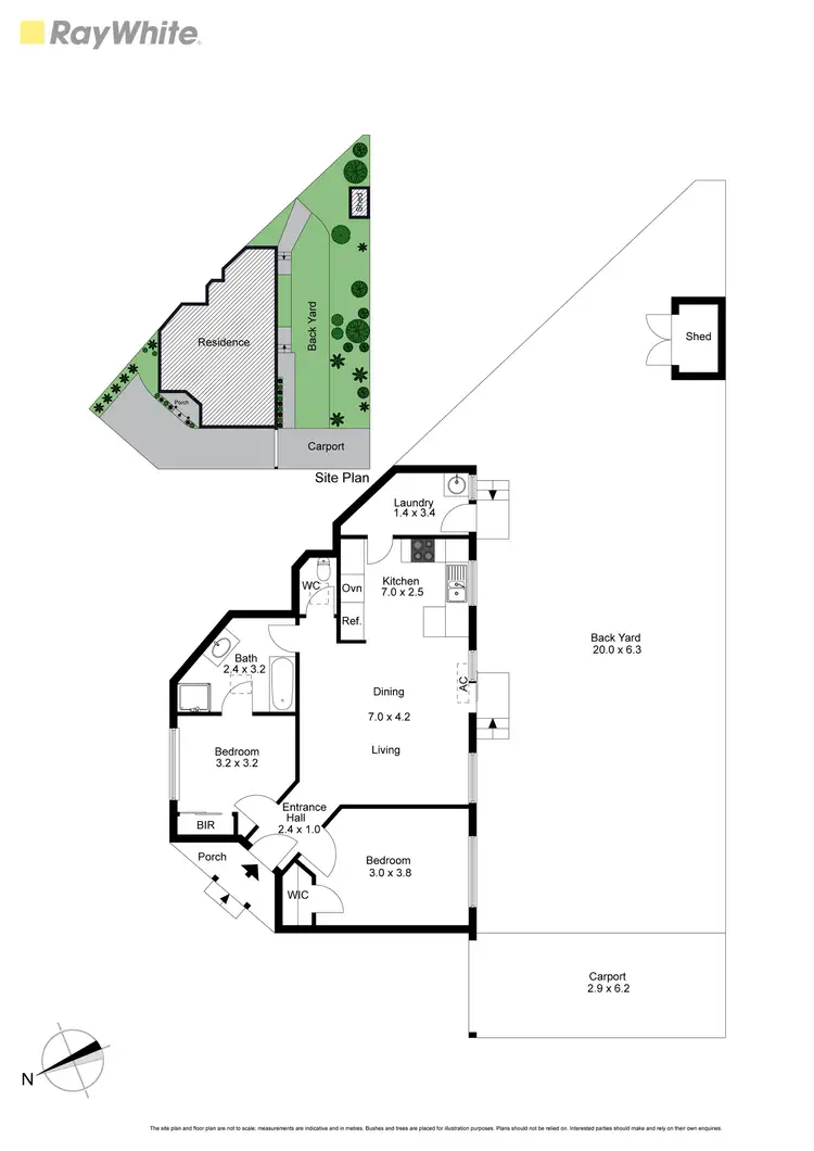 Floorplan of Homely unit listing, 3/18 View Street, Clayton VIC 3168