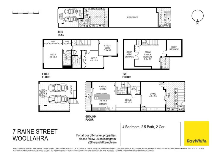 Floorplan of Homely house listing, 7 Raine Street, Woollahra NSW 2025