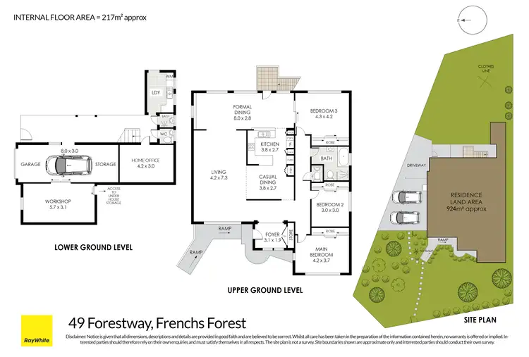 Floorplan of Homely house listing, 49 Forest Way, Frenchs Forest NSW 2086