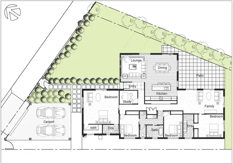 Floorplan of Homely house listing, 44 Dunkeith Avenue, Benowa Waters QLD 4217