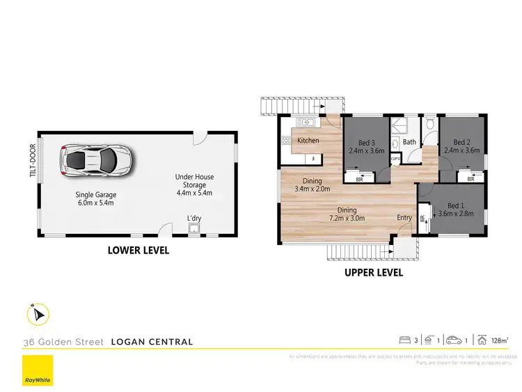 Floorplan of Homely house listing, 36 Golden Street, Logan Central QLD 4114