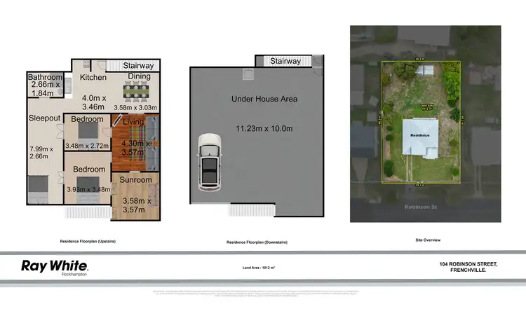 Floorplan of Homely house listing, 104 Robinson Street, Frenchville QLD 4701