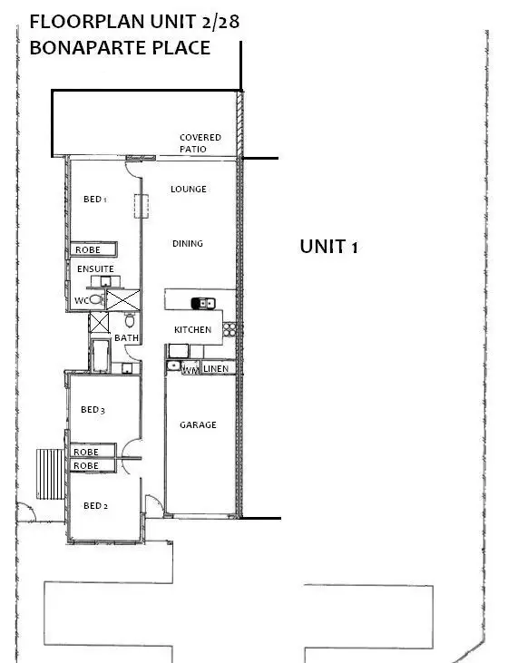 Floorplan of Homely house listing, 2/28 Bonaparte Place, Palmwoods QLD 4555