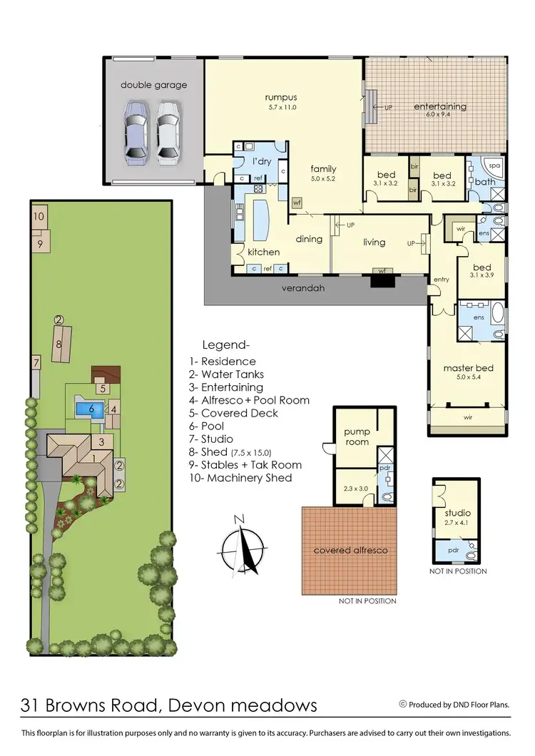 Floorplan of Homely rural property listing, 31 Browns Road, Devon Meadows VIC 3977