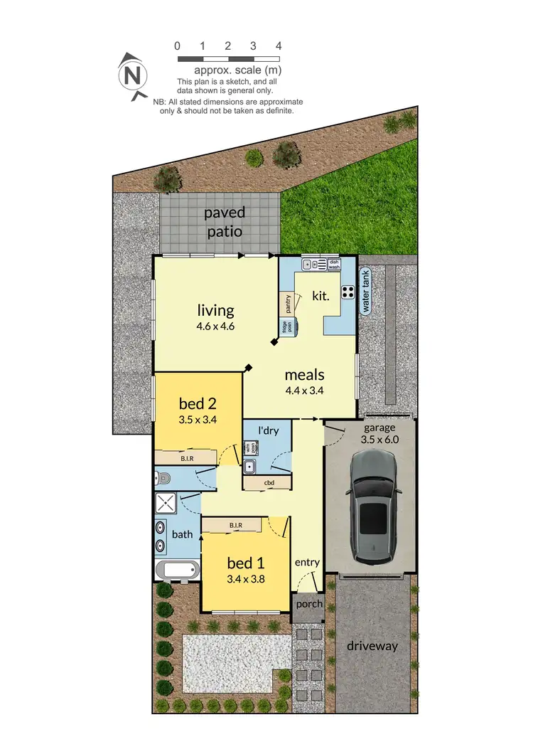 Floorplan of Homely house listing, 1 Strahan Court, Boronia VIC 3155