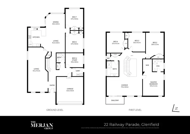 Floorplan of Homely house listing, 22 Railway Parade, Glenfield NSW 2167