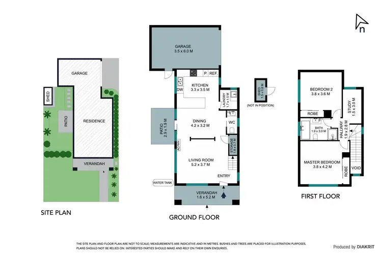 Floorplan of Homely townhouse listing, 1/62 Rathcown Road, Reservoir VIC 3073