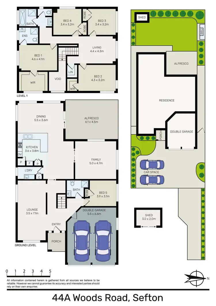 Floorplan of Homely house listing, 44A Woods Road, Sefton NSW 2162