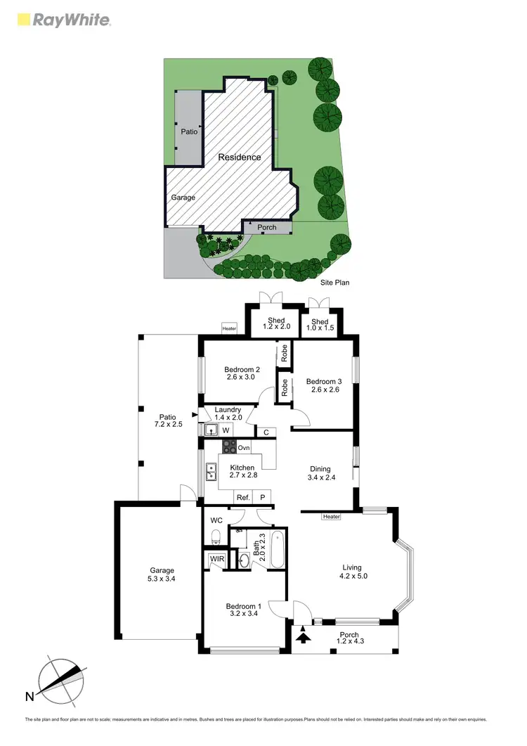 Floorplan of Homely unit listing, 1/238 Cranbourne Road, Frankston VIC 3199