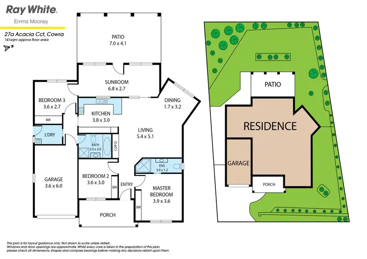 Floorplan of Homely house listing, 27A Acacia Circuit, Cowra NSW 2794