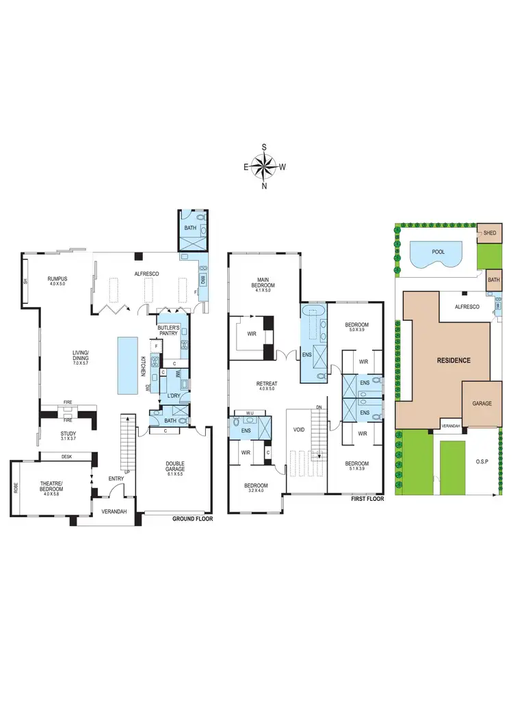 Floorplan of Homely house listing, 44 Shrewsbury Street, Bentleigh East VIC 3165