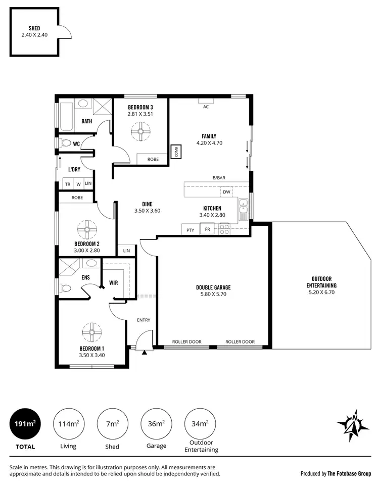 Floorplan of Homely house listing, 1 Liverpool Drive, Strathalbyn SA 5255