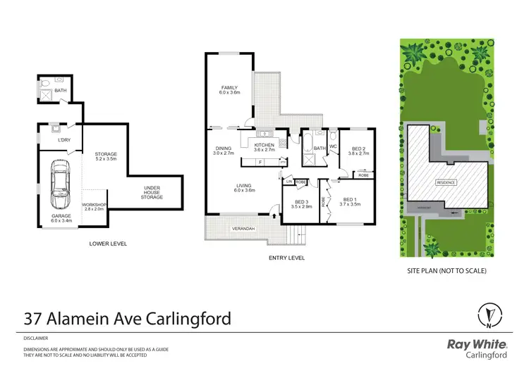 Floorplan of Homely house listing, 37 Alamein Avenue, Carlingford NSW 2118