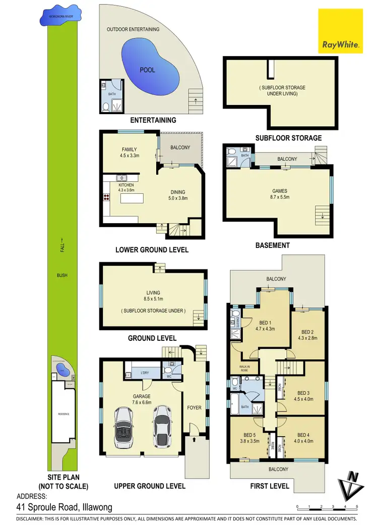 Floorplan of Homely house listing, 41 Sproule Road, Illawong NSW 2234