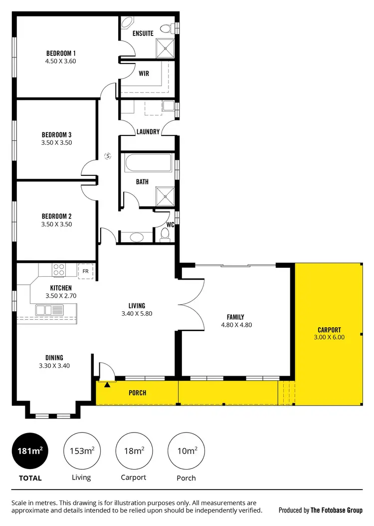 Floorplan of Homely house listing, 23 Callitris Circuit, Roxby Downs SA 5725
