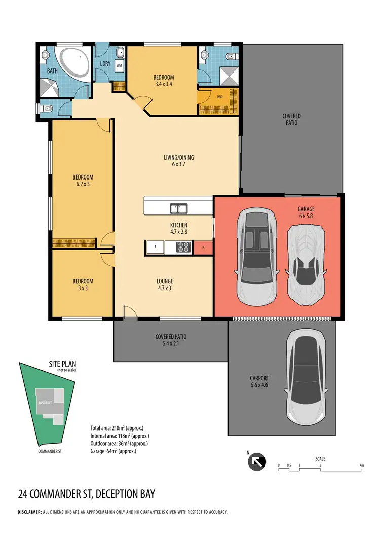 Floorplan of Homely house listing, 24 Commander Street, Deception Bay QLD 4508