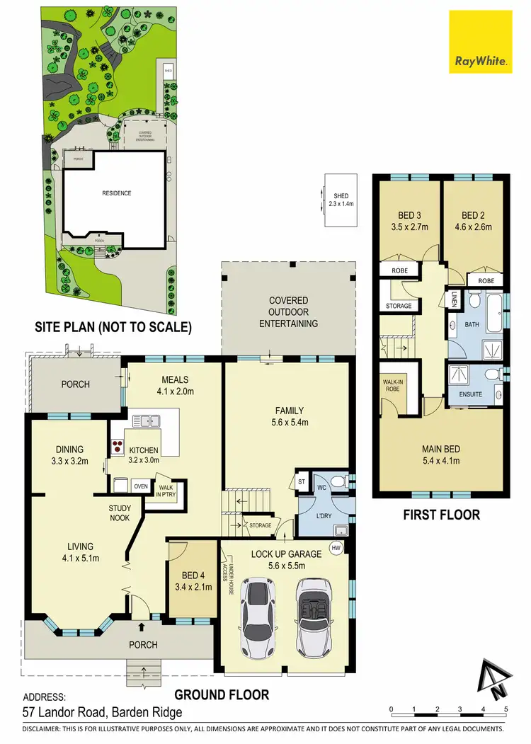 Floorplan of Homely house listing, 57 Landor Road, Barden Ridge NSW 2234