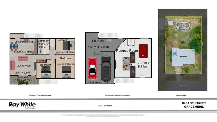 Floorplan of Homely house listing, 18 Sage Street, Gracemere QLD 4702