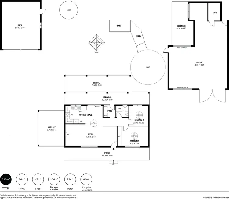 Floorplan of Homely house listing, 13 Baker Street, Callington SA 5254