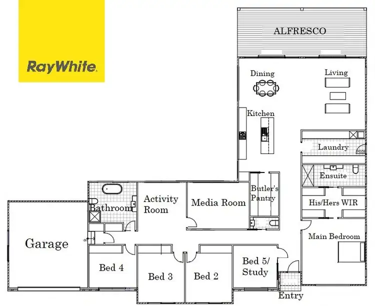 Floorplan of Homely house listing, 34 Platypus Circuit, Goulburn NSW 2580