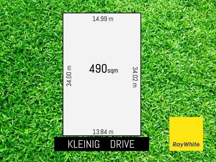 Floorplan of Homely land listing, 6 Kleinig Drive, Hayborough SA 5211