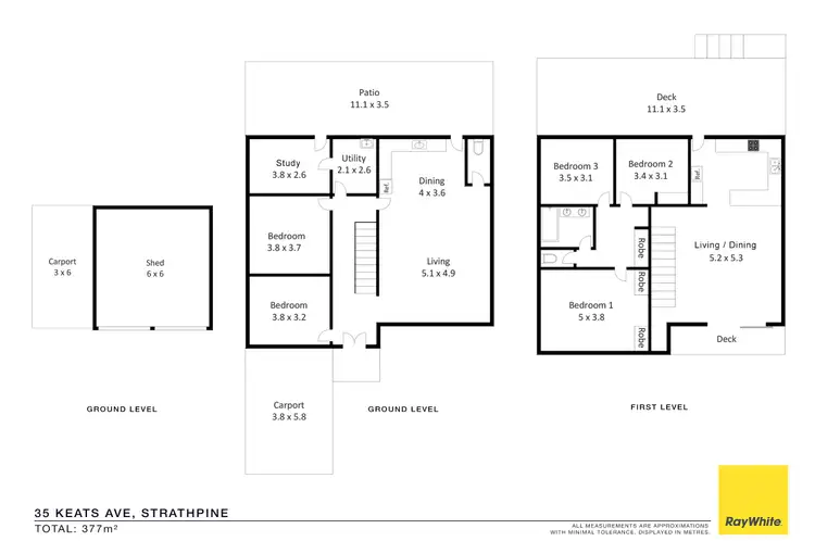 Floorplan of Homely house listing, 35 Keats Avenue, Strathpine QLD 4500