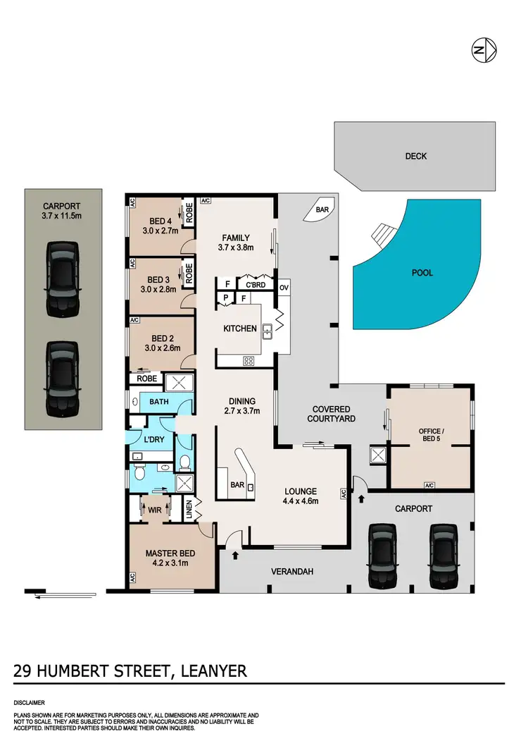 Floorplan of Homely house listing, 29 Humbert Street, Leanyer NT 812
