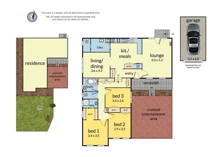 Floorplan of Homely unit listing, 7 Taronga Crescent, Croydon VIC 3136