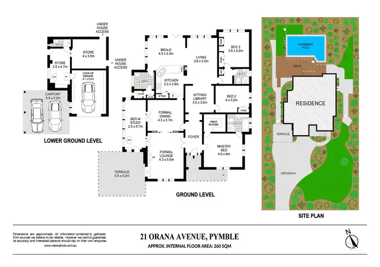 Floorplan of Homely house listing, 21 Orana Avenue, Pymble NSW 2073