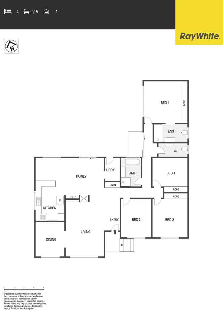 Floorplan of Homely house listing, 50 Kerrigan Street, Fraser ACT 2615
