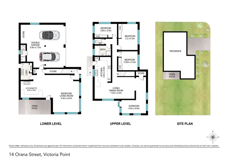 Floorplan of Homely house listing, 14 Orana Street, Victoria Point QLD 4165